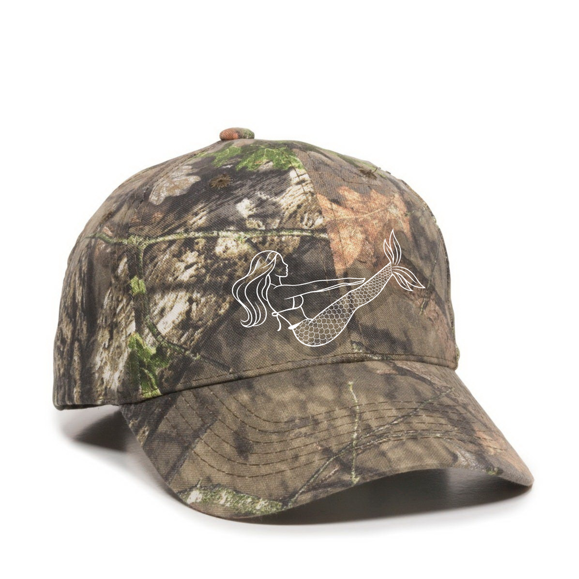 Pilatseas Mermaid Camo Baseball Hat